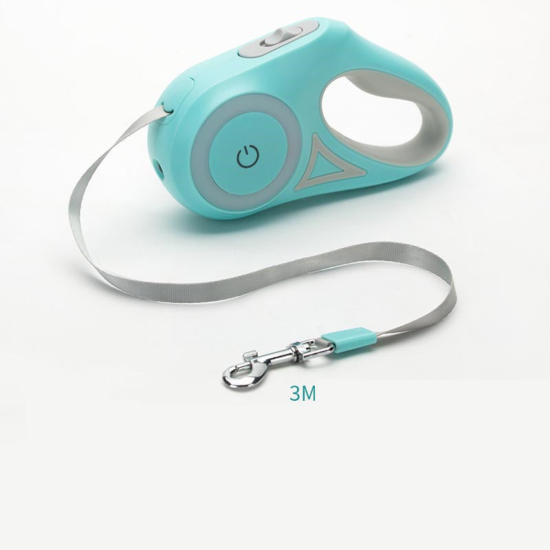 Glowing Retractable Leash