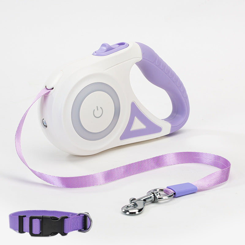 Glowing Retractable Leash