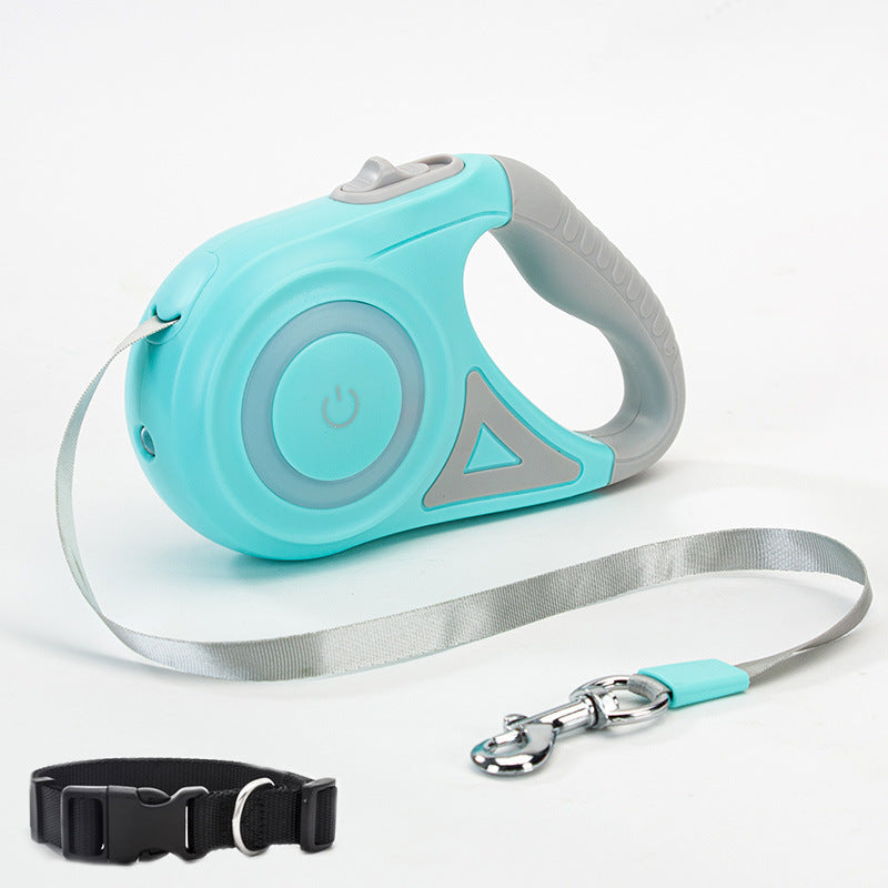 Glowing Retractable Leash