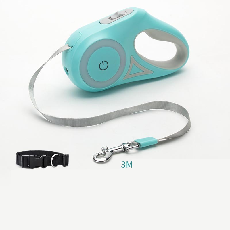 Glowing Retractable Leash