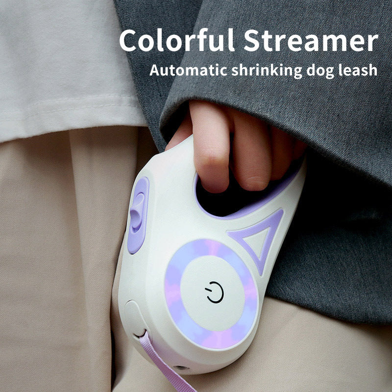 Glowing Retractable Leash